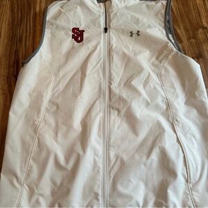 St. John’s University Under Armour White Vest with SJ Logo